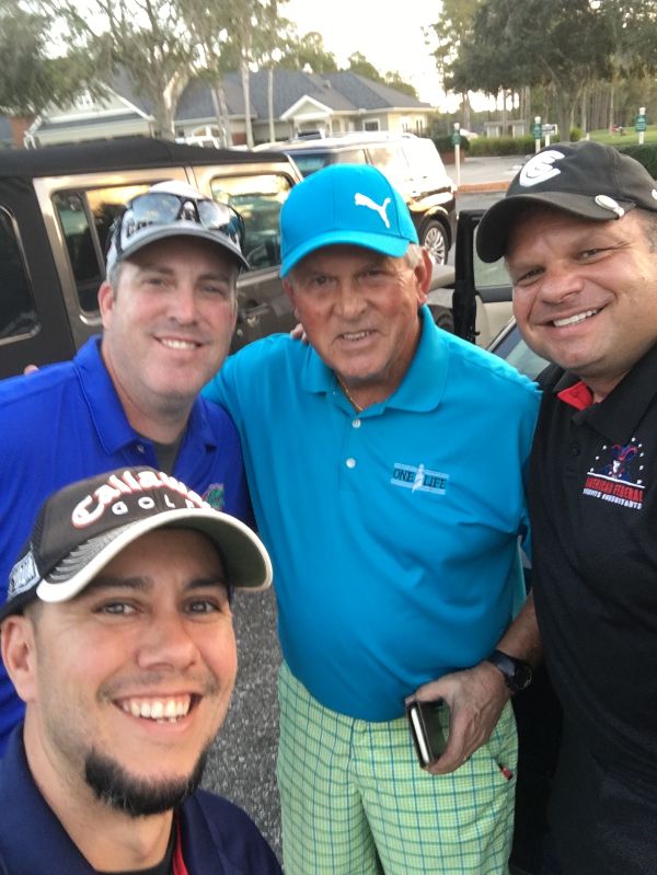 Golf Tournament, Justin, Jeff, Lee and Alex